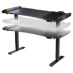 Cougar E-MARS Electrical ARGB Gaming Desk with Docking Station & Monitor extension - Screenshot 2