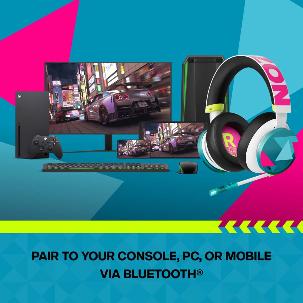 Xbox Wireless Headset – Forza Horizon 6 Limited Edition for Xbox Series X|S, Xbox One & PC - Screenshot 1