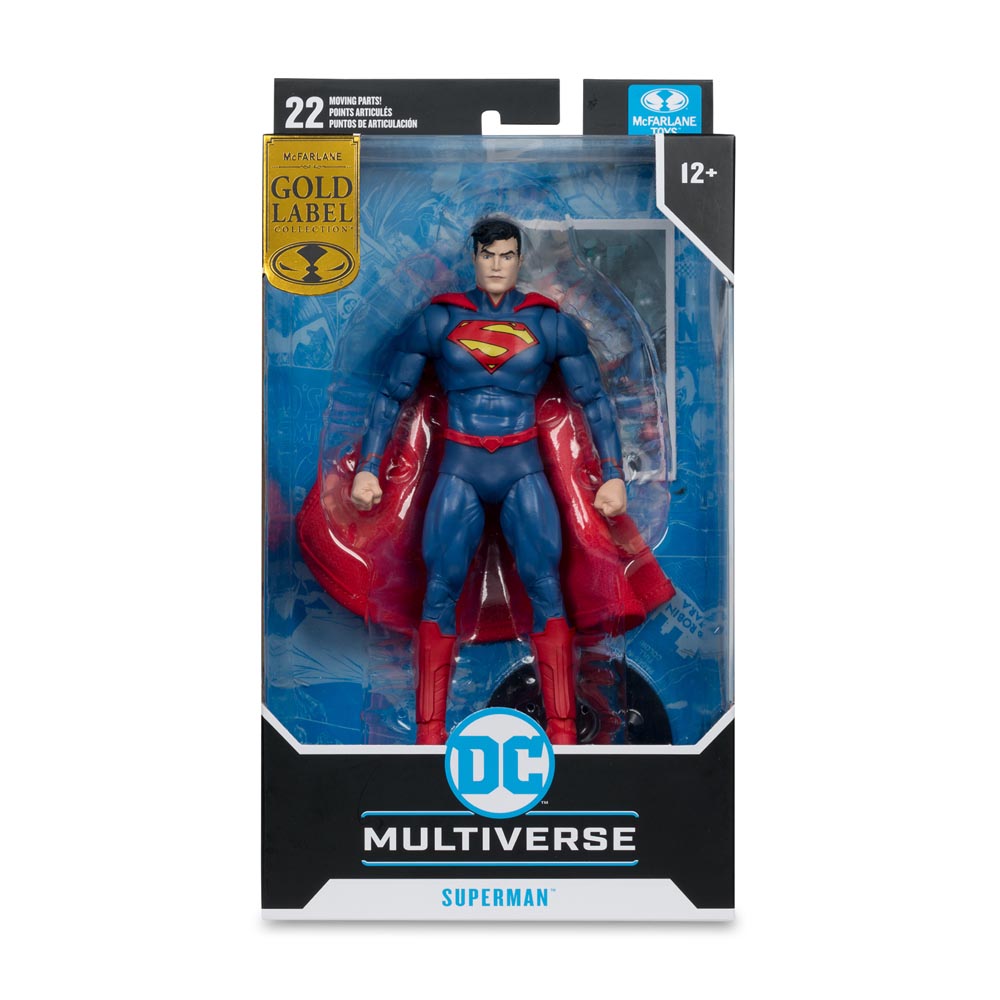 DC Comics - Superman (New 52) 7" Gold Label Action Figure - Screenshot 1