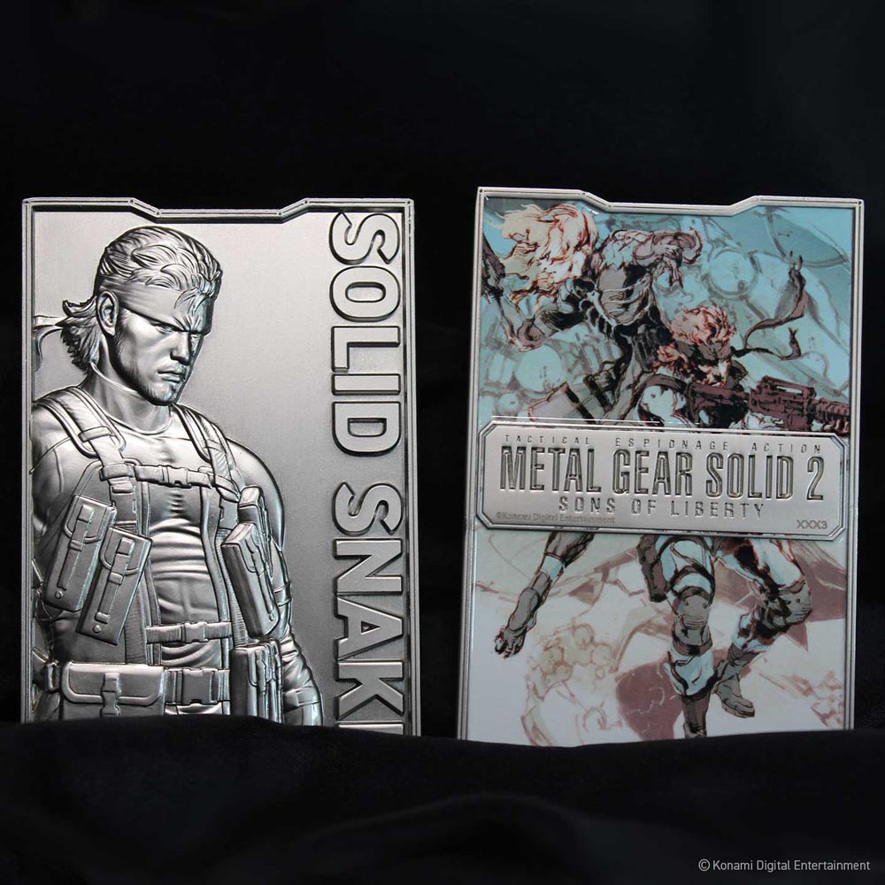 Metal Gear Solid 2 - Solid Snake Ingot Limited Edition Replica - Screenshot 1