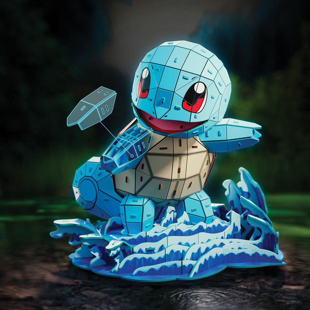 Pokemon - Squirtle 4D Puzzle Model Kit - Screenshot 1
