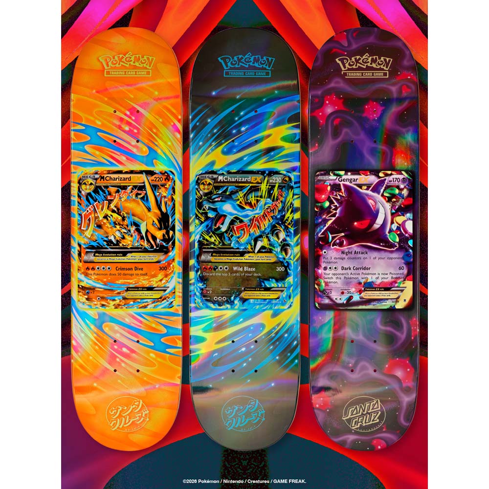Pokemon x Santa Cruz - 30th Anniversary Blind Bag Skateboard Deck (Single Bag) - Screenshot 1