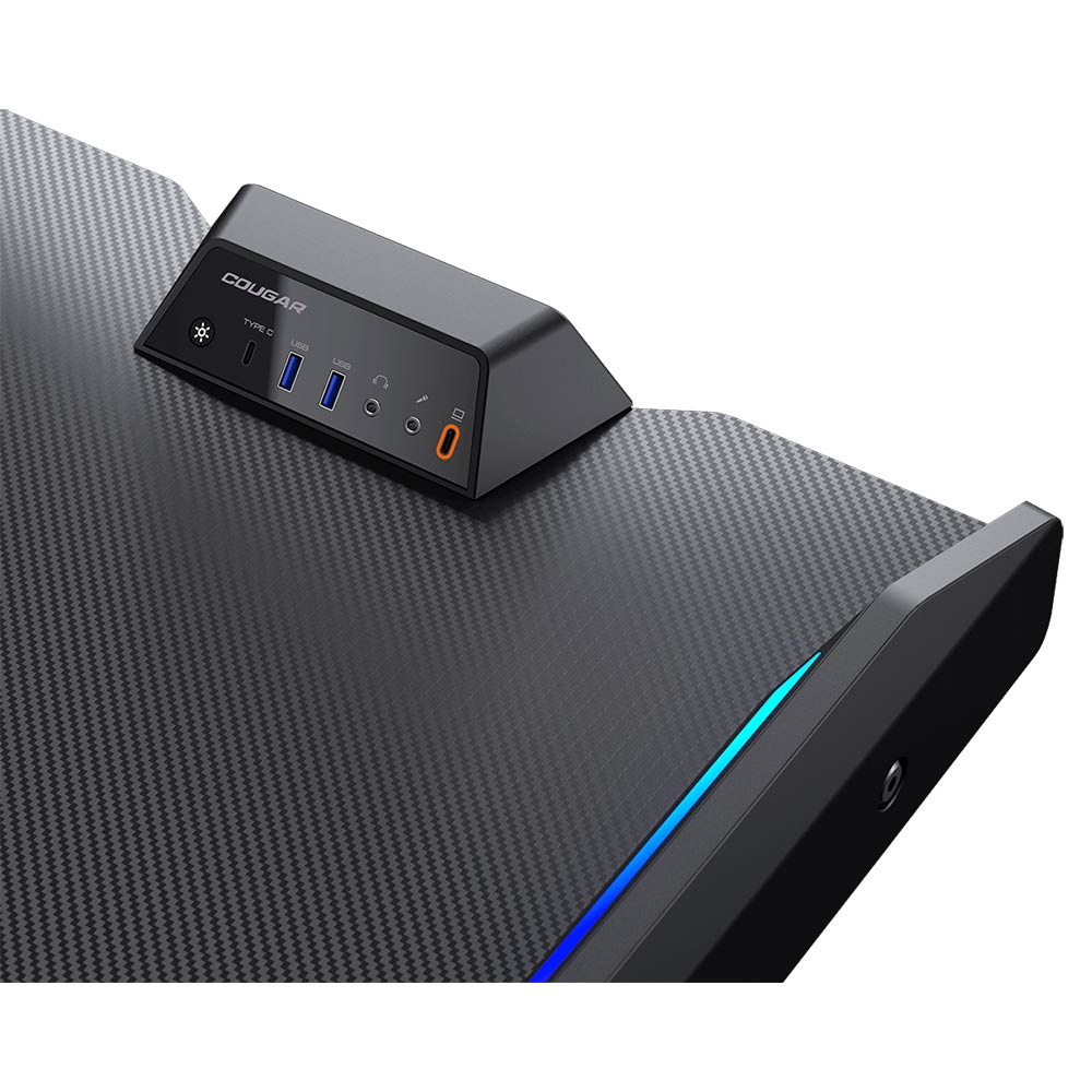 Cougar MARS PRO 150 Dual ARGB Gaming Desk with USB-C Dock - Screenshot 3