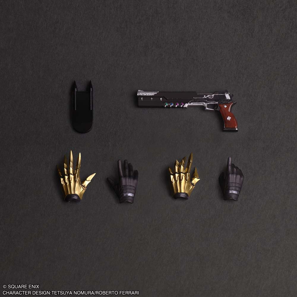 Final Fantasy VII Rebirth - Play Arts Shin Vincent Valentine Figure - Screenshot 1