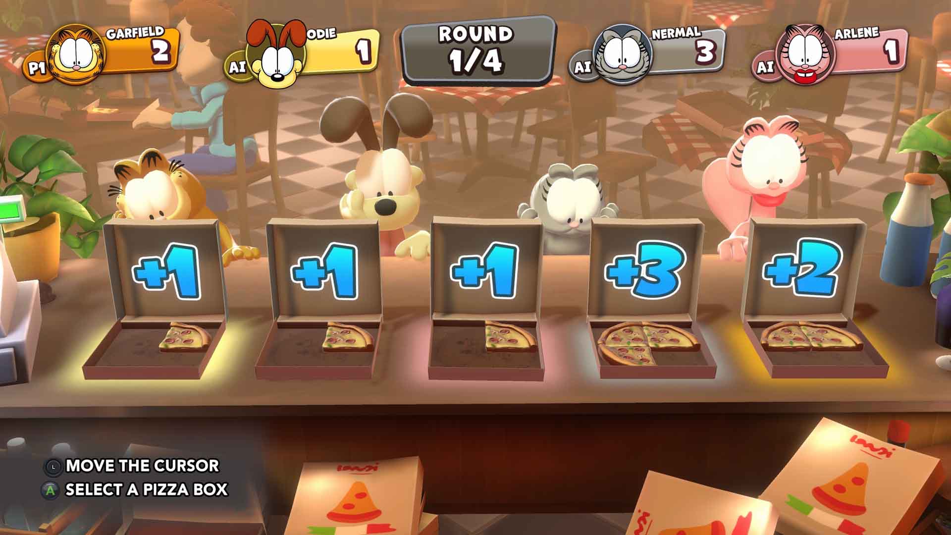 Garfield Lasagna Party - Screenshot 1