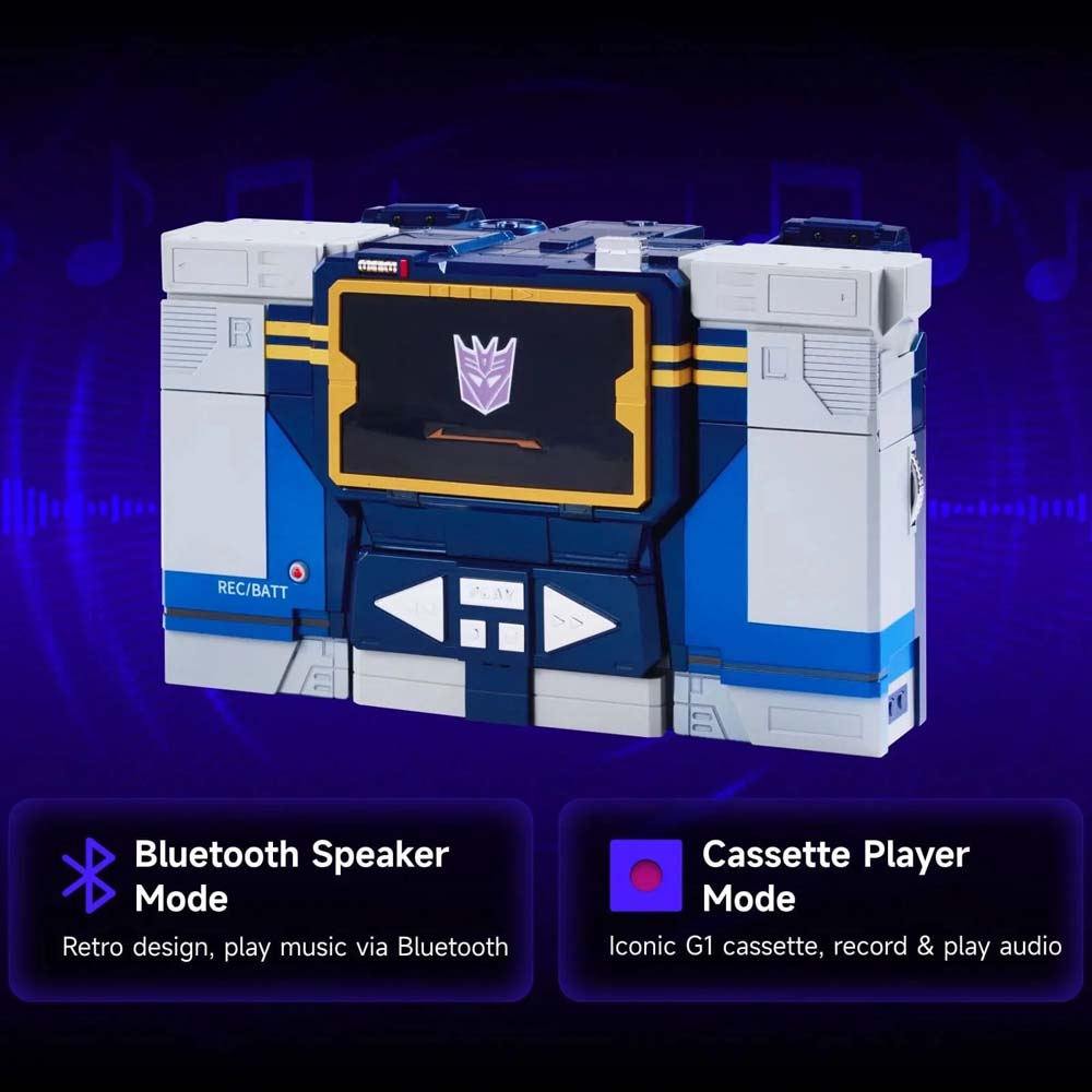 Transformers - Robosen Flagship Soundwave G1 Auto-Converting Figure - Screenshot 3