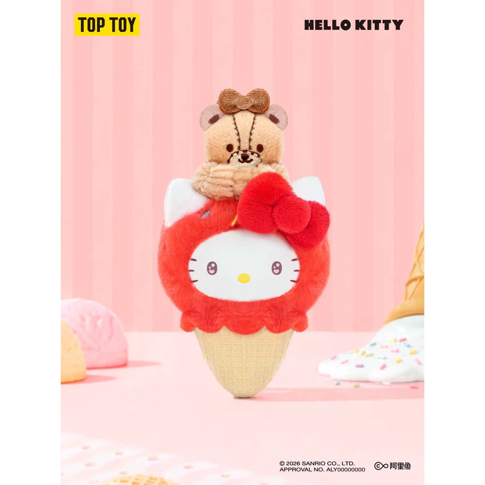 Sanrio - Little Ice Cream Cone Series Plush Blind Box (Single Box) - Screenshot 3