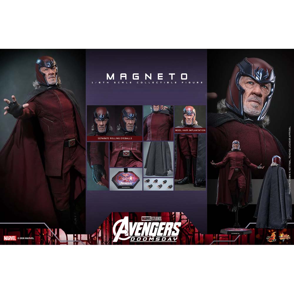 Marvel - Avengers: Doomsday - Magneto 1/6 Scale Action Figure - Screenshot 9