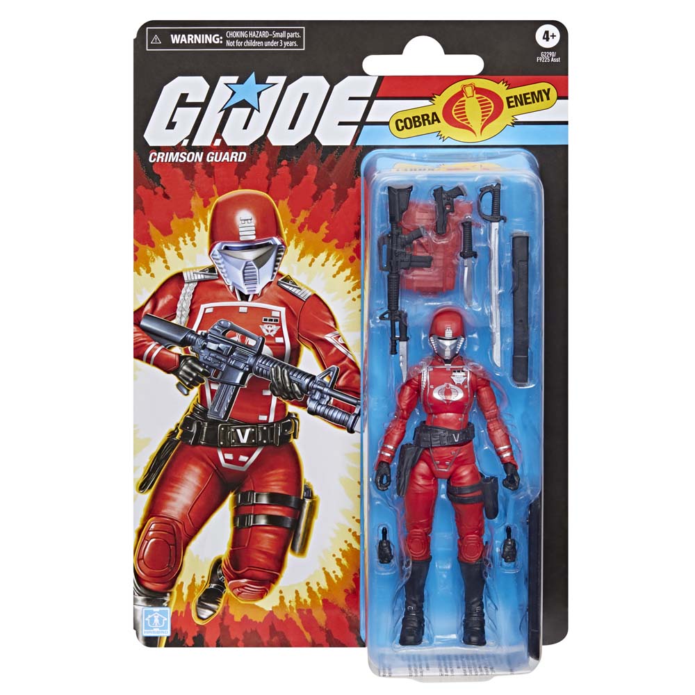 G.I. Joe - Classified Series: Retro Cardback - Crimson Guard Action Figure - Screenshot 1