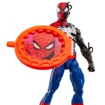 Marvel - Secret Wars (1984) - Spider-Man (Alien Costume) Marvel Legends Action Figure - Screenshot 1