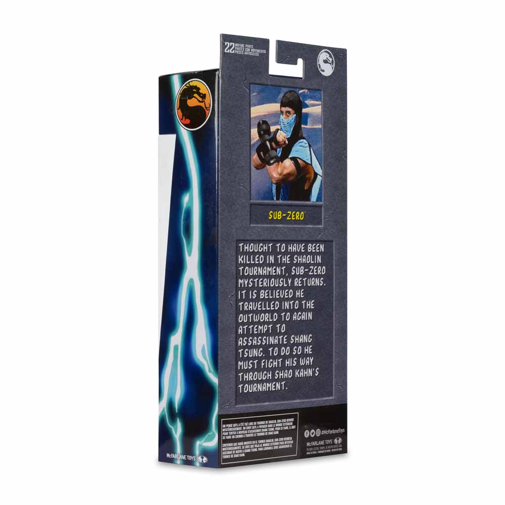 Mortal Kombat – Klassic Sub Zero (Ice Clone) 7” Action Figure - Screenshot 2