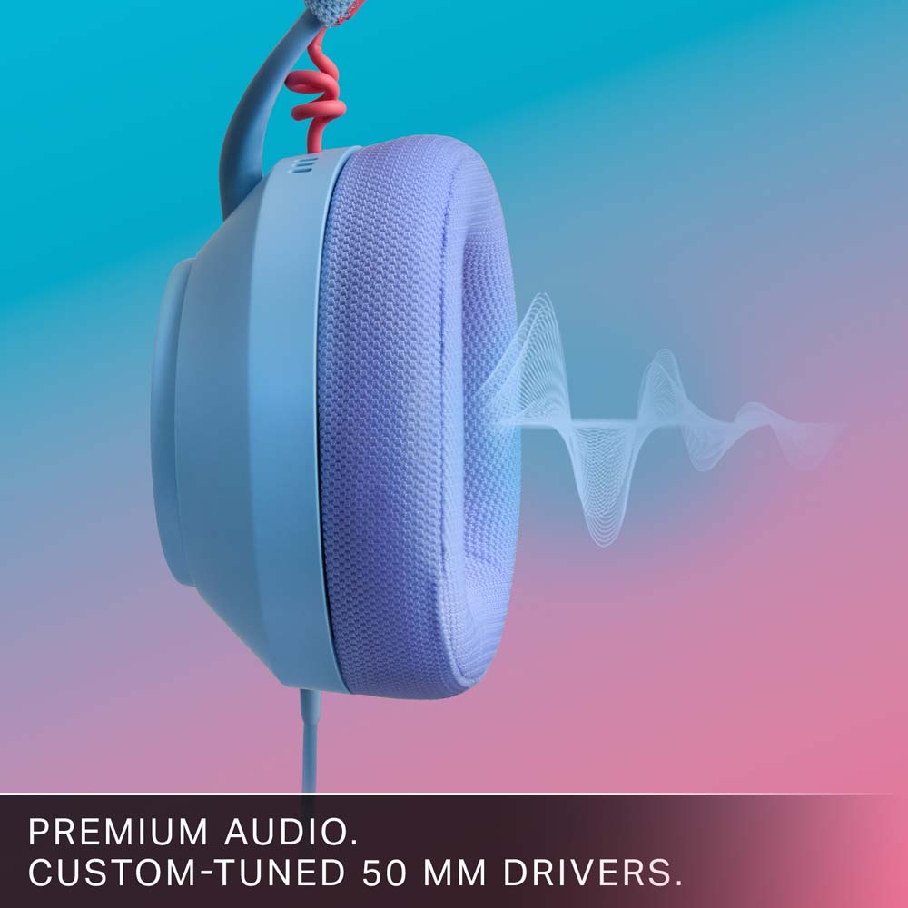 LucidSound LS10 Wired Gaming Headset - Ocean Waves - Screenshot 7
