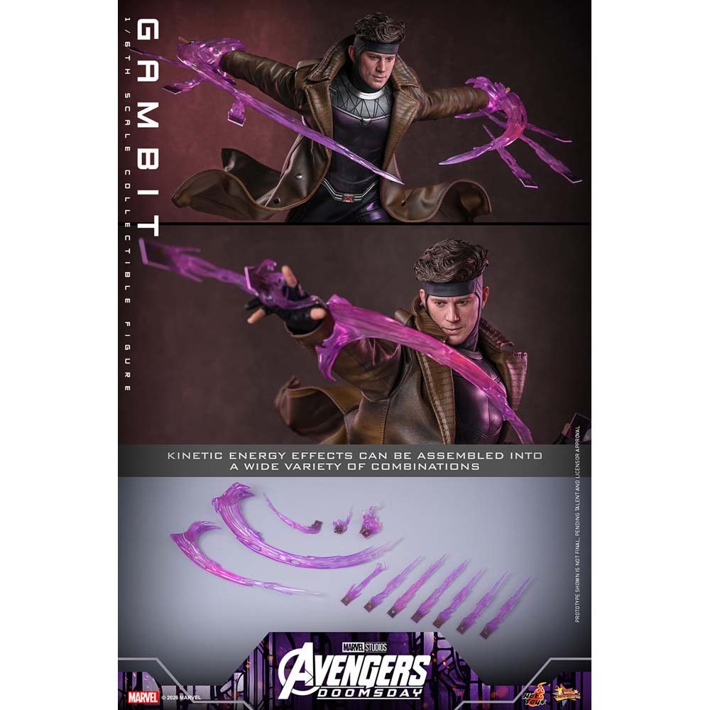 Marvel - Avengers: Doomsday - Gambit 1/6 Scale Action Figure - Screenshot 11