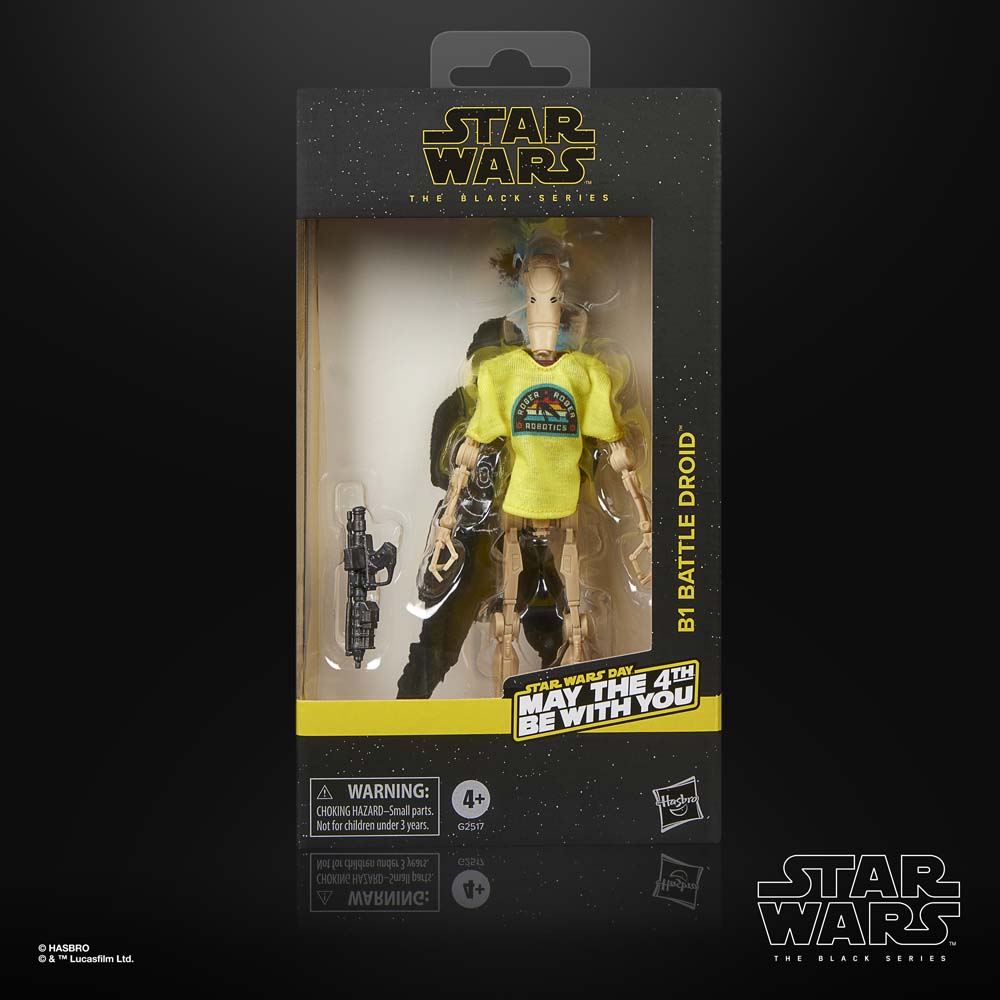 Star Wars - The Black Series - B1 Battle Droid May the 4th Be With You Action Figure - Screenshot 1