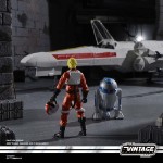Star Wars - The Vintage Collection - X-Wing Fighter & Luke Skywalker Vehicle & Figure Set - Screenshot 2
