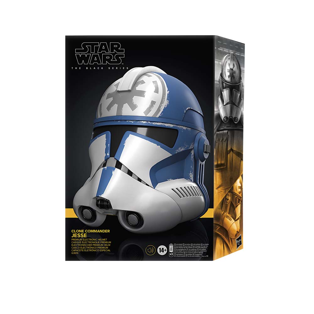 Star Wars - The Black Series - Clone Commander Jesse Premium Electronic Helmet - Screenshot 2