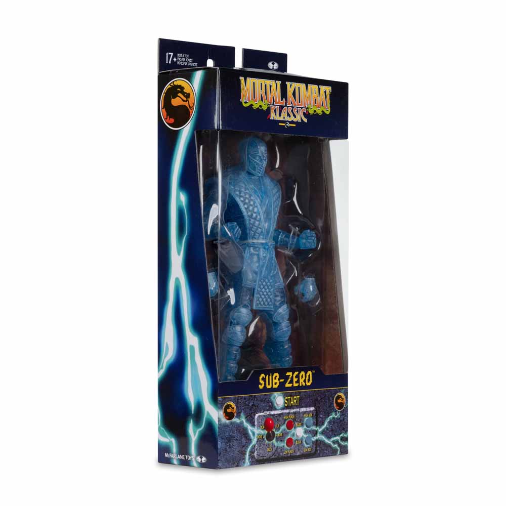 Mortal Kombat – Klassic Sub Zero (Ice Clone) 7” Action Figure - Screenshot 1