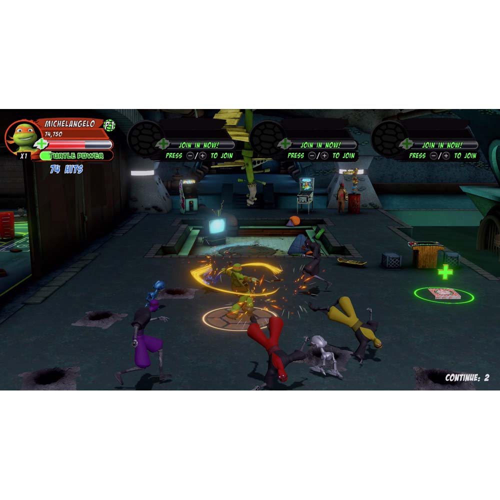 Teenage Mutant Ninja Turtles: Wrath of the Mutants - Ninja Edition - Screenshot 1
