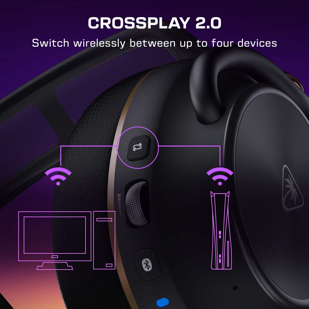 Turtle Beach® - Stealth Pro II Wireless Gaming Headset - Black - Screenshot 8