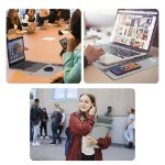 Laser Wireless Charging Laptop Sleeve Up to 16 Inch - Grey - Screenshot 7