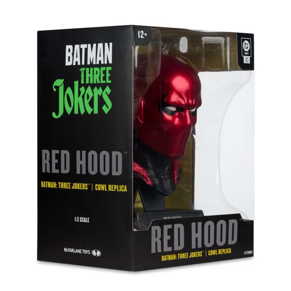 DC Comics – Batman – Red Hood (Batman Three Jokers) 1:3 Scale Cowl Replica - Screenshot 1