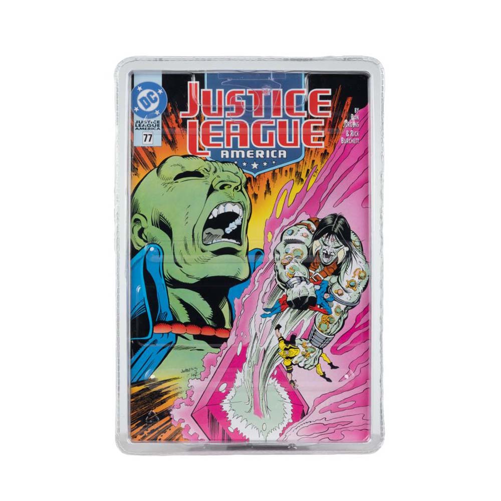 DC Comics - Justice League - Bloodwynd (Justice League #71) Red Platinum Edition Page Punchers 7" Action Figure with Comic Book - Screenshot 4