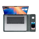 Laser Wireless Charging Laptop Sleeve Up to 16 Inch - Black - Screenshot 1
