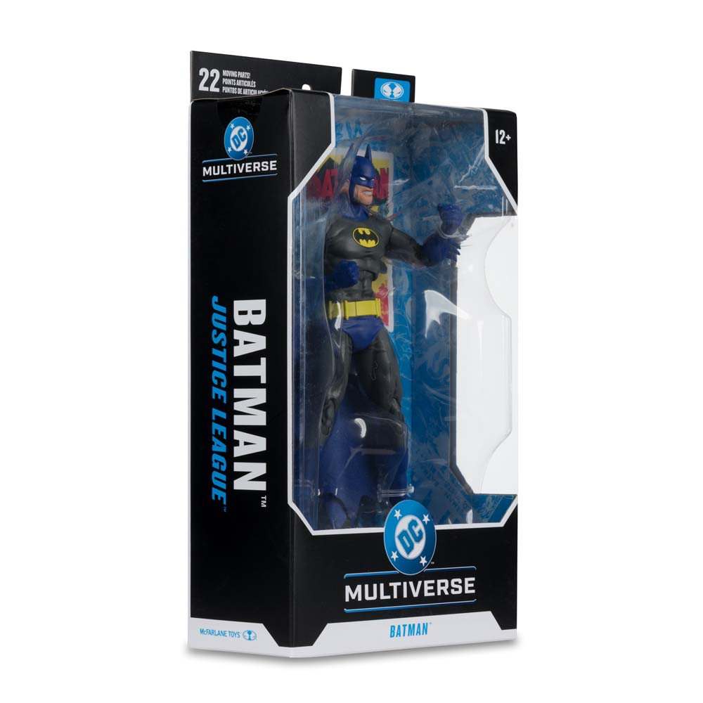DC Comics - Batman - Multiverse Batman (90's Justice League) 7" Action Figure - Screenshot 2