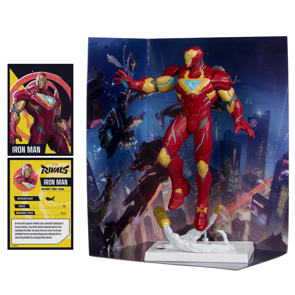 Marvel Rivals - Iron Man (Marvel Rivals #1) 1/6 Scale Figure with Comic Book - Screenshot 1
