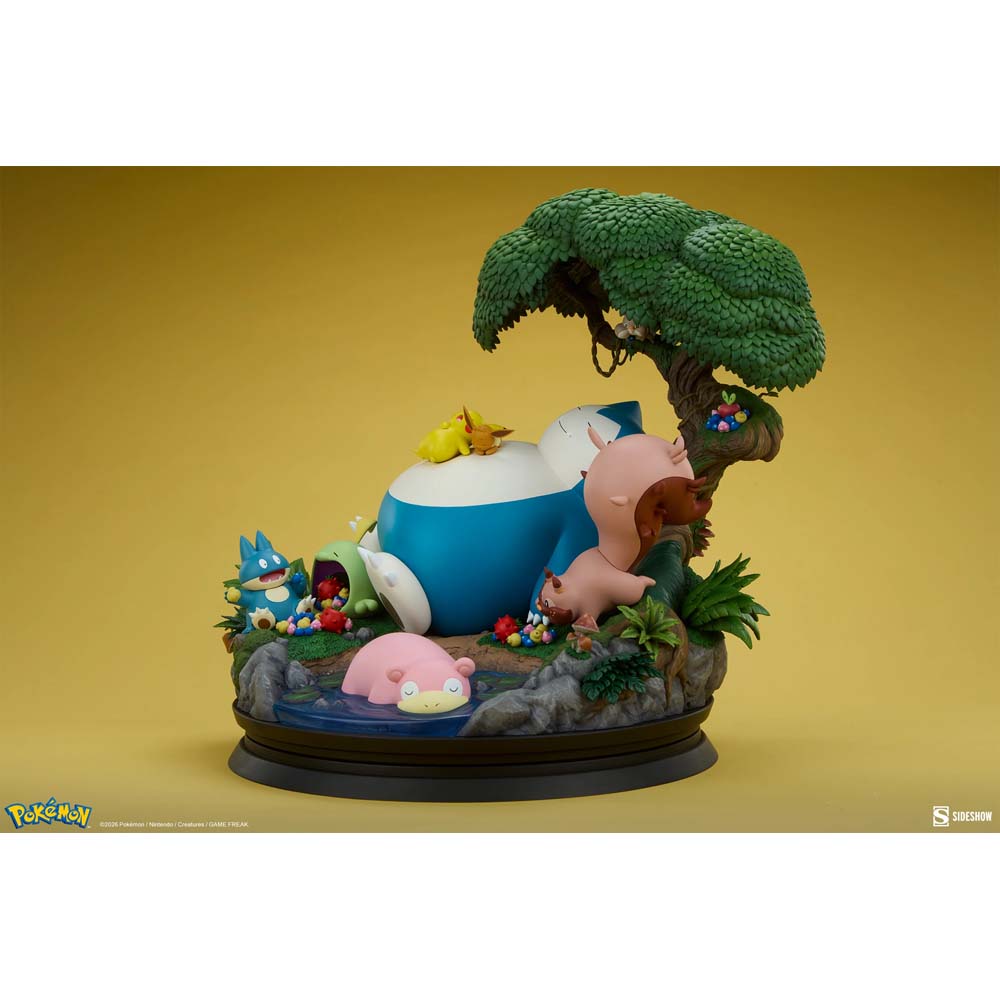 Pokemon - Snorlax Diorama Figure - Screenshot 1