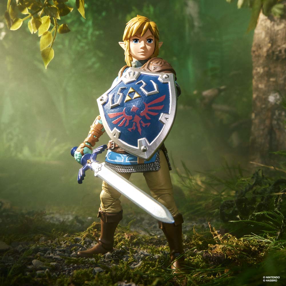 Nintendo - The Legend of Zelda: Tears of the Kingdom Link Heroes of Hyrule Action Figure - Screenshot 1