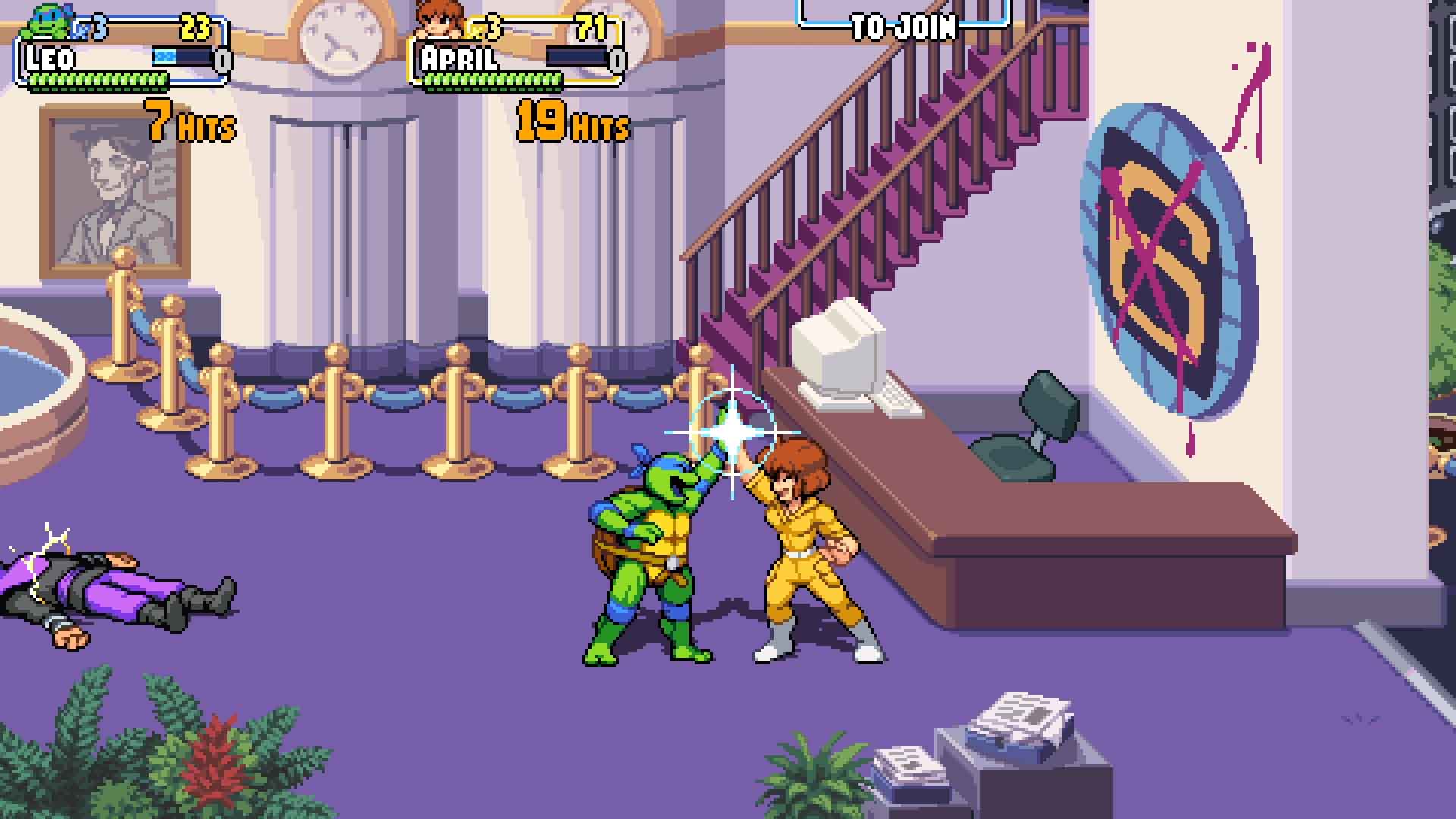 Teenage Mutant Ninja Turtles: Shredder's Revenge - Screenshot 2