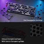 ASUS ROG - Strix Scope II 96 Wireless Keyboard (NX Snow Switch) - Black - Screenshot 4
