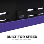 Nitro Deck Controller for Nintendo Switch - Purple with Case - Screenshot 1