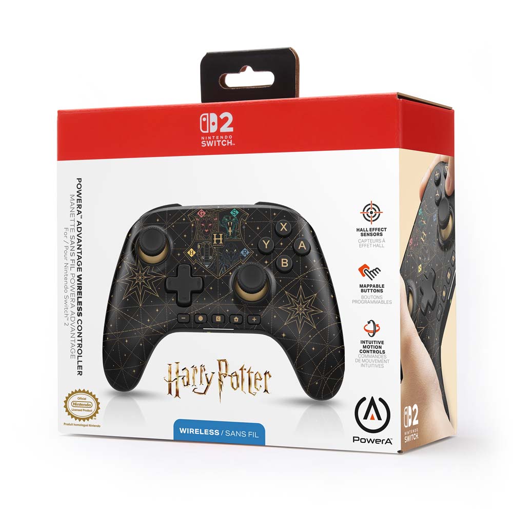 PowerA - Advantage Wireless Controller for Nintendo Switch 2 - Hogwarts Emblem - Screenshot 2