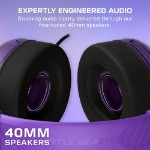 Turtle Beach - Airlite Fit Wired Gaming Headset - Ghost Purple - Screenshot 5