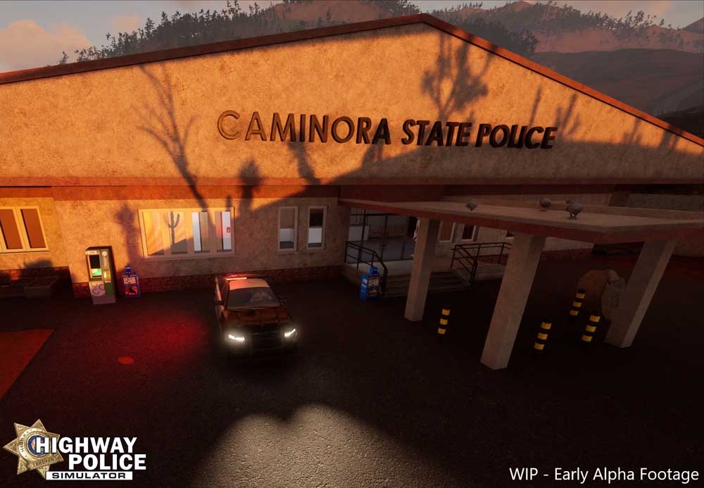 Highway Police Simulator - Screenshot 2