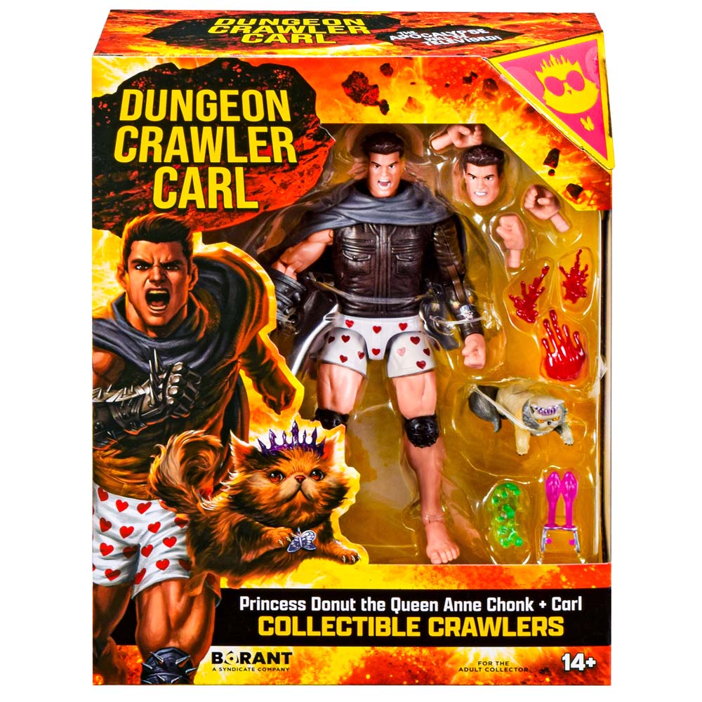Dungeon Crawler Carl - Princess Donut & Carl Action Figures 2-Pack - Screenshot 2