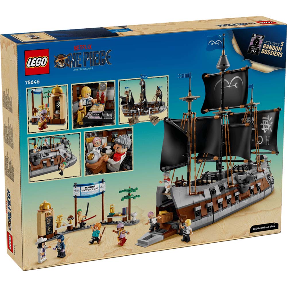 Netflix - One Piece - LEGO Garp's Marine Battleship #75646 - Screenshot 2