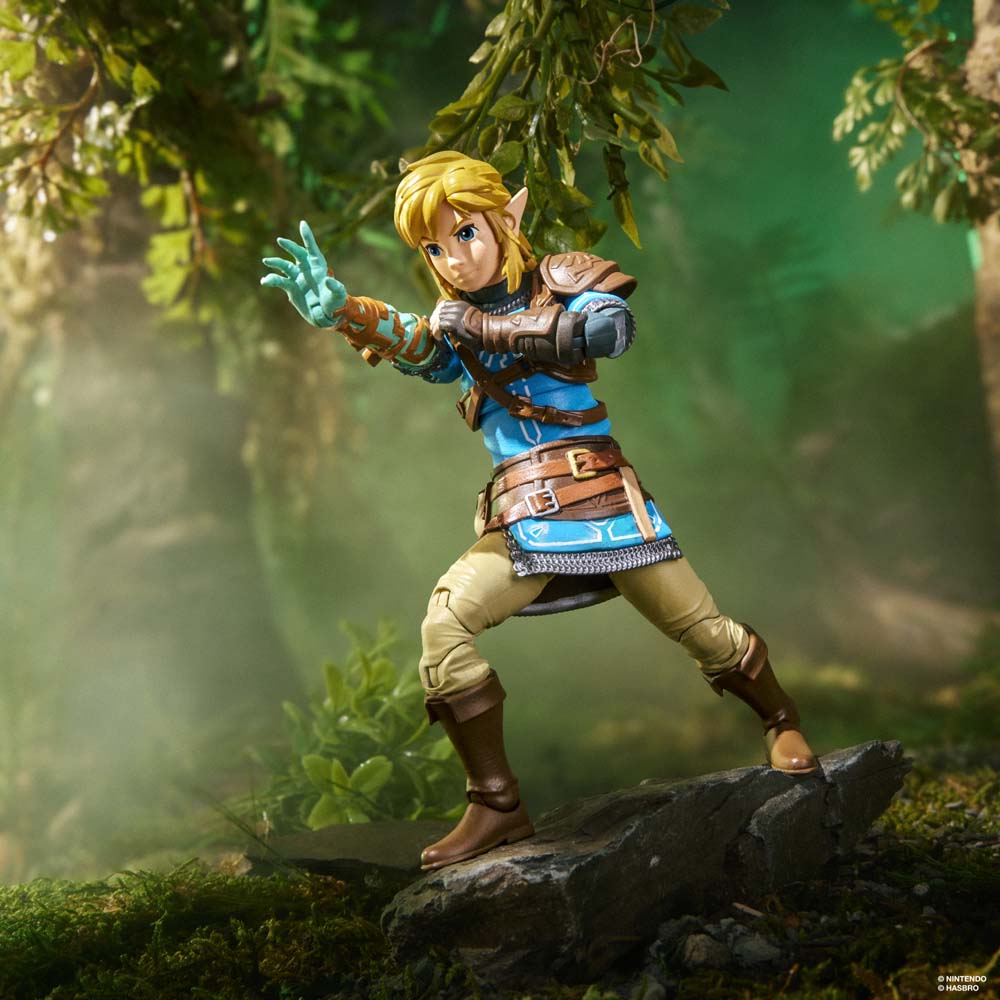 Nintendo - The Legend of Zelda: Tears of the Kingdom Link Heroes of Hyrule Action Figure - Screenshot 3