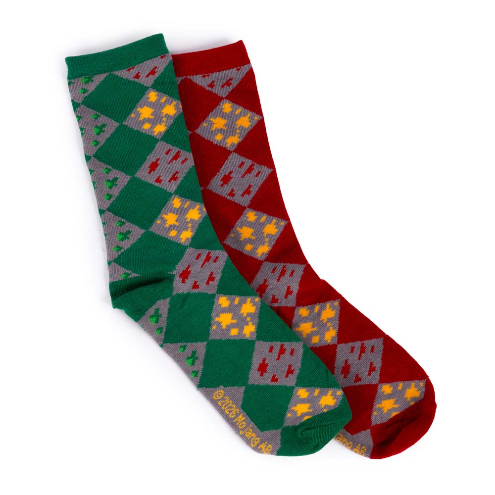 Minecraft - Christmas Youth Crew Socks 5-Pack - Screenshot 1
