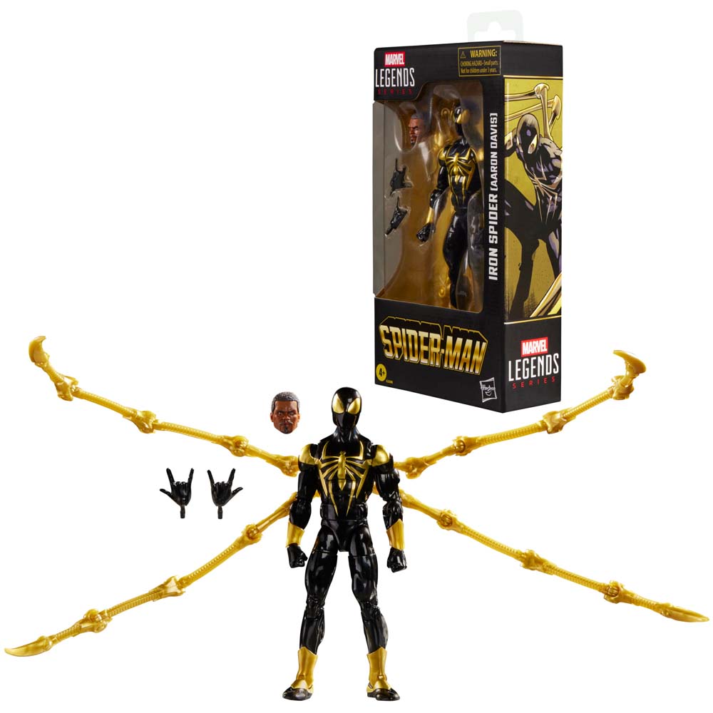 Marvel - Spider-Man - Iron Spider (Aaron Davis) Marvel Legends Action Figure - Screenshot 2