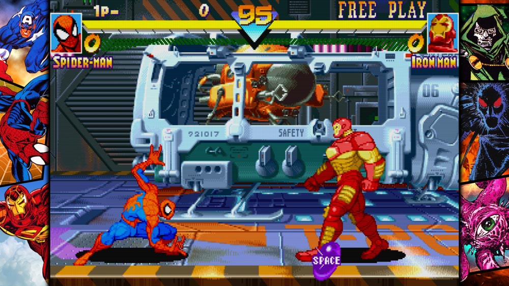 Marvel vs Capcom Fighting Collection: Arcade Classics - Screenshot 1