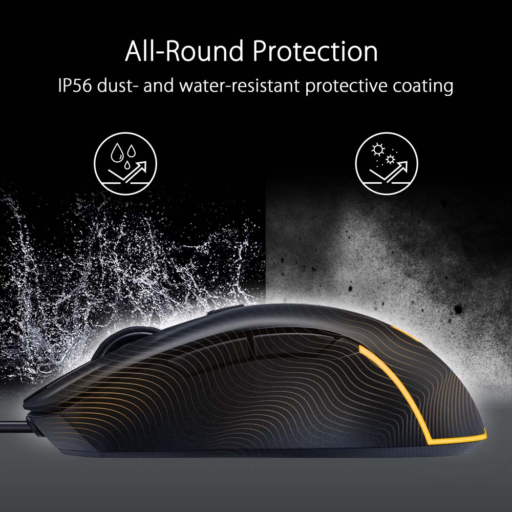 Asus TUF - M3 II Gaming Mouse - Black - Screenshot 3