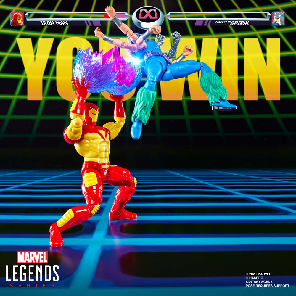 Marvel - Iron-Man vs. Marvel’s Spiral Marvel Legends Action Figure Set - Screenshot 6