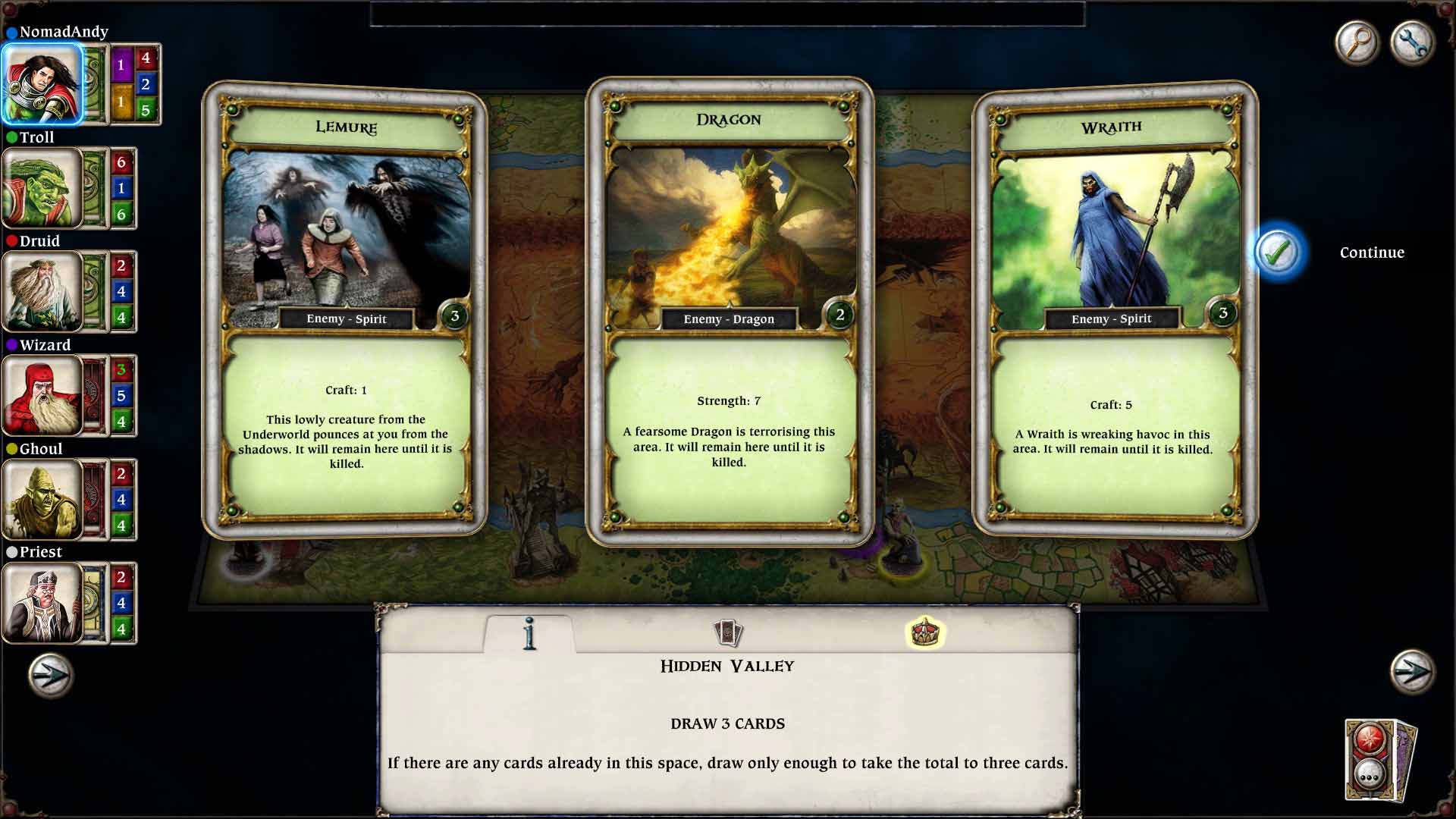 Talisman: Digital Edition - 40th Anniversary Collection - Screenshot 4