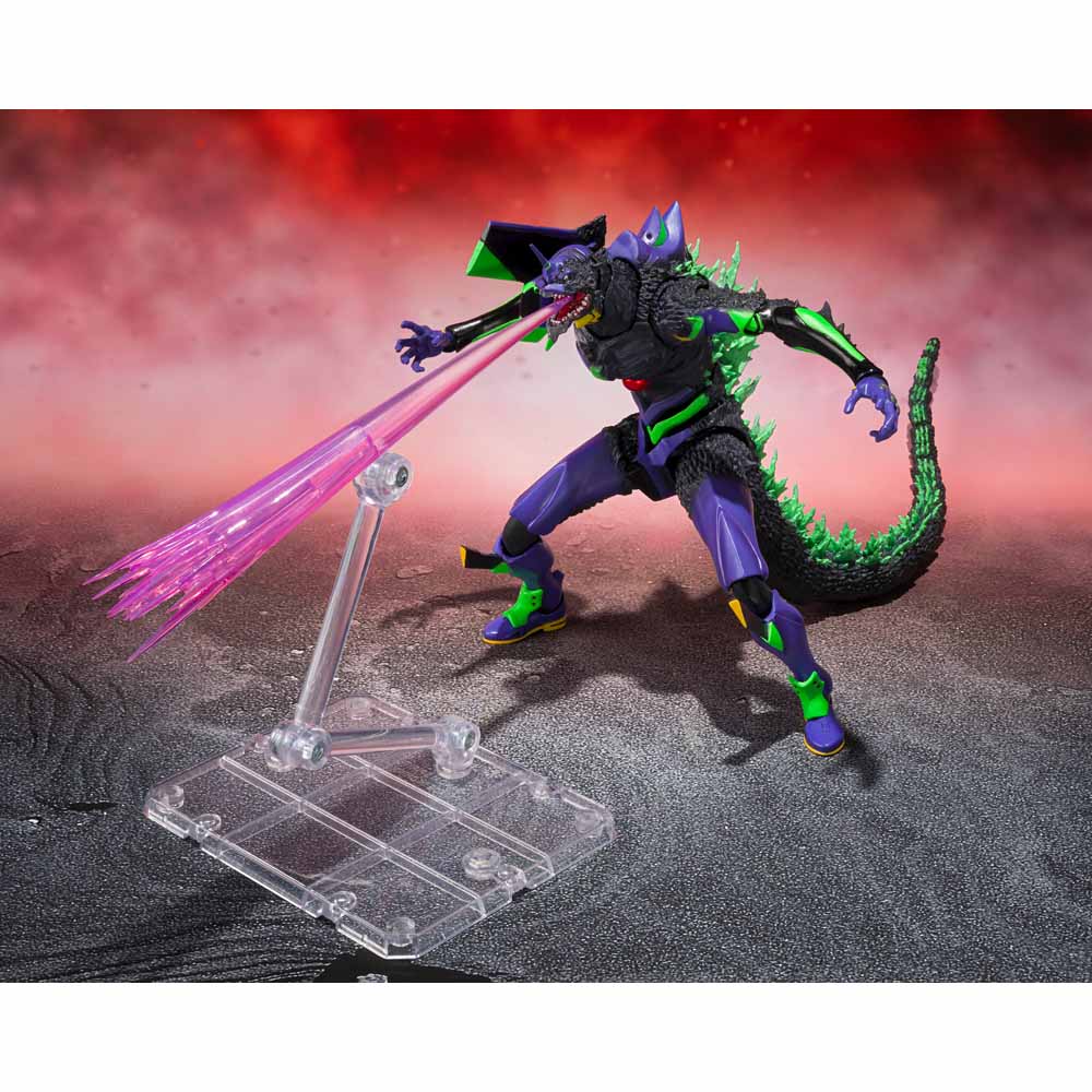 Godzilla vs. Evangelion - S.H.MonsterArts Evangelion Unit-01 “G” Awakening Form Figure - Screenshot 1