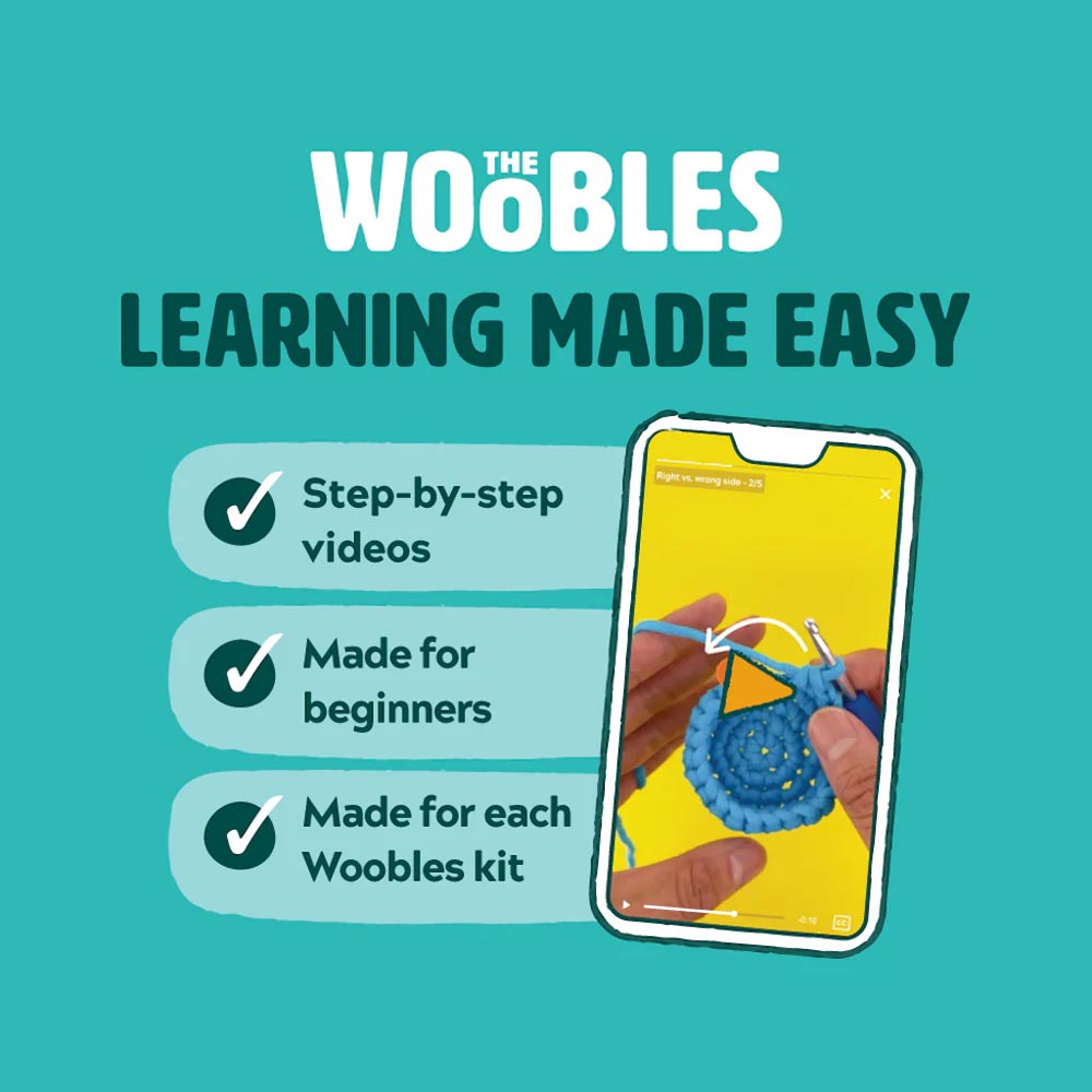 The WOOBLES - Andy the Owl Crochet Kit - Screenshot 1