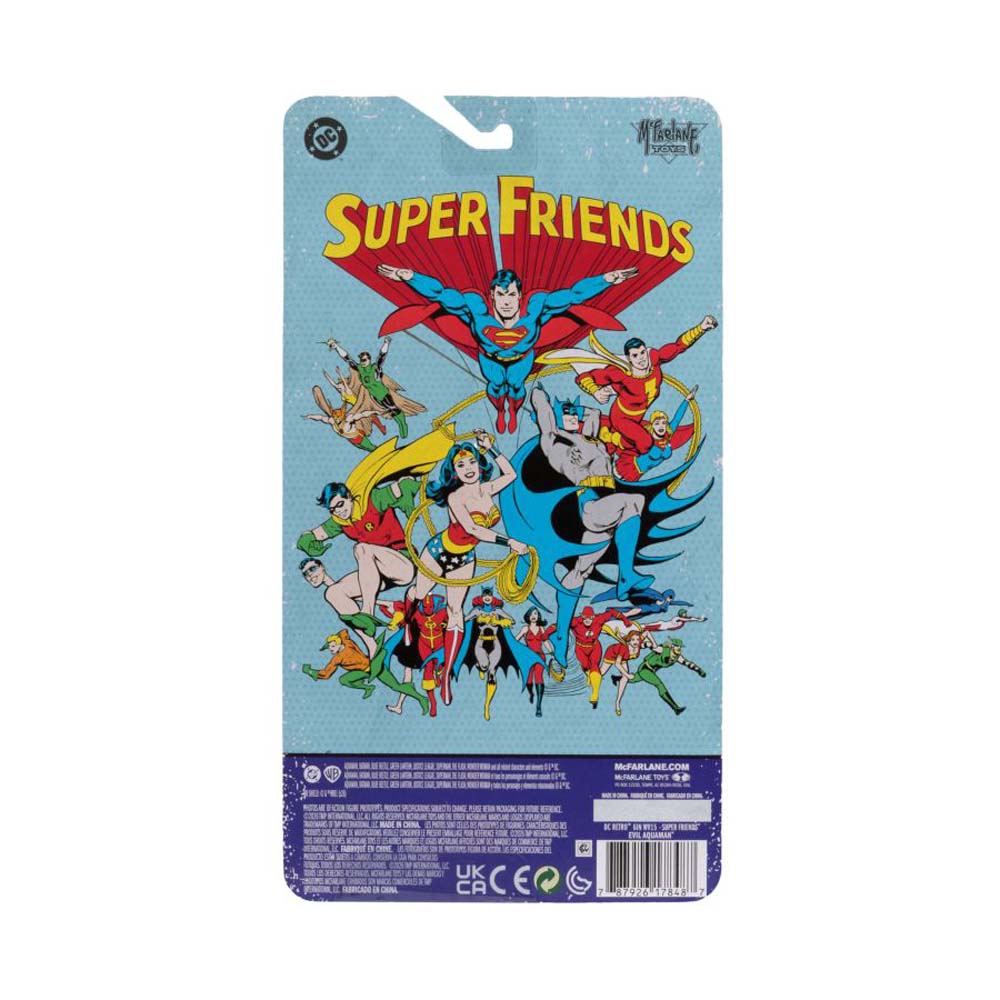 DC Comics - Super Friends - Aquaman (Universe of Evil) Retro Figure - Screenshot 3