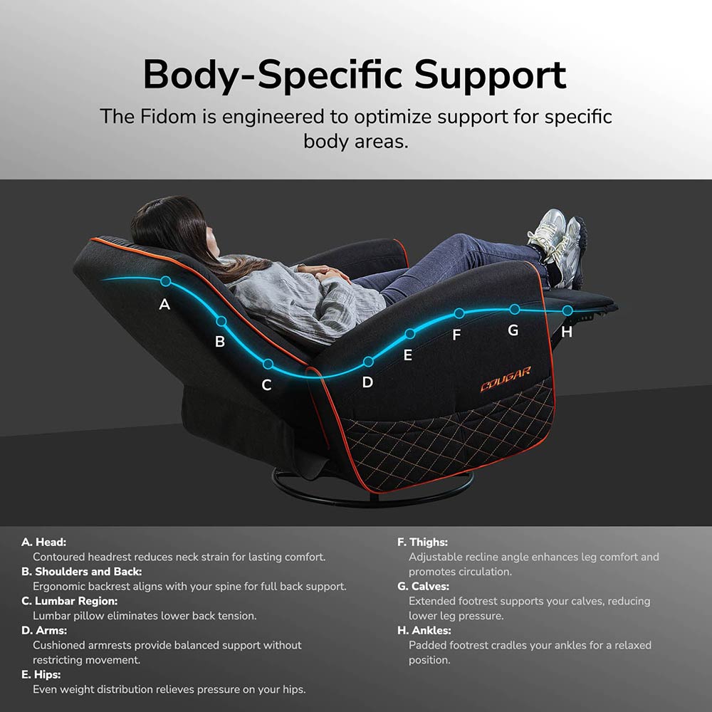Cougar FIDOM Gaming Sofa - Screenshot 1